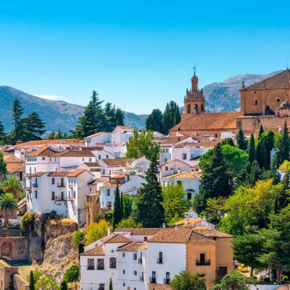 Escapade romantique à Ronda avec dîner inclus et vin mousseux offert