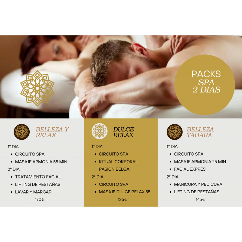 Voucher Pack Two Days with Massage and Spa at Tahara Spa