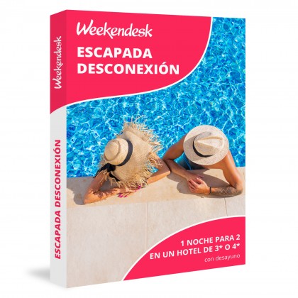 Caja Regalo de Escapada Desconexión para Dos con Weekendesk 