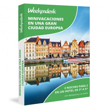 Voucher Mini holidays in a major European city by Weekendesk