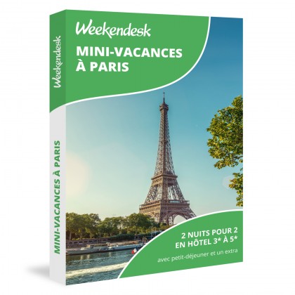 Voucher Minivans in Couple Two Nights breakfast in Paris de Weekendesk