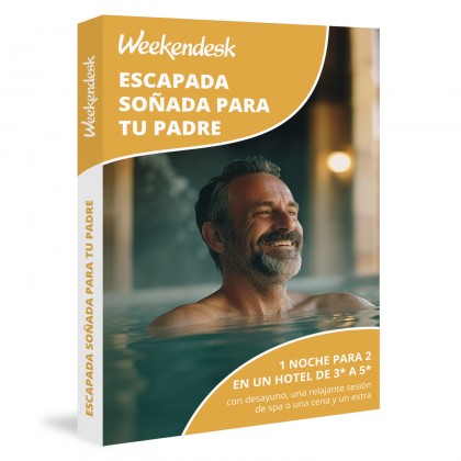 Voucher Presente Escapadinha Sonho para o seu Pai com Weekendesk