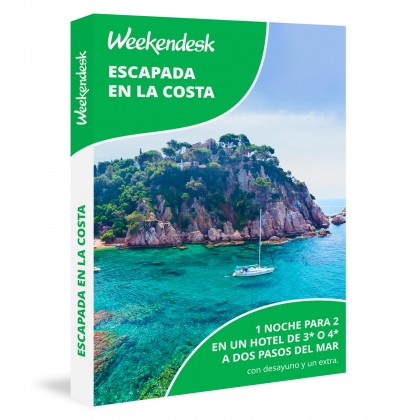 Bon Cadeau de Escapade en couple sur la côte avec Weekendesk