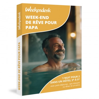 Bon Cadeau Escapade Rêve pour votre Père avec Weekendesk