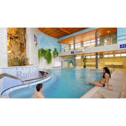 Relax en Balneario con piscina termal, haloterapia y descuento en noches extra