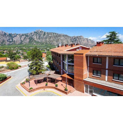 Discover the breathtaking mountain of Montserrat from a charming hotel