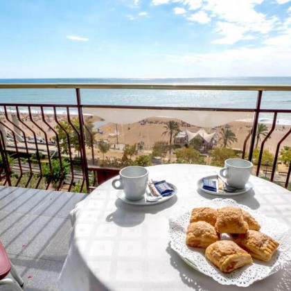 Chambre avec vue sur la mer en pension complète inclue sur la Costa Brava