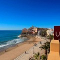 Stay on the seafront in Sitges and enjoy the beach all year round